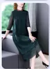 Casual Dresses 2023 Fashion Silk Embroidery Dress Women's Summer Improved Qipao Loose Fit Leisure Vacation Party Vestidos