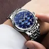Muñecos de pulsera Guanqin Men Automatic Sapphire Watch Fashion Luxury Mechanical Wallwatch Acero inoxidable Relogio de reloj impermeable de acero inoxidable