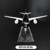 Vliegtuigen Modle Scale 1 400 metalen vliegtuigreplica 15 cm Zeeland B777 Airlines Boeing Airbus Airplane Model Miniature Gift for Boy 230818