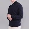 Herrtröjor 897504629 Herrens högkvalitativa män alligator dragkedja cardigan krage bomull tröja tröja jumper hombre pull homme stickad