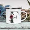 Tasses alphabet fleurs A-Z