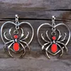 Orecchini penzolanti Spider Love Halloween Gioielli Halloween Gothic Chic Witch Lolita Ghoul Paradiso