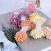 Couronnes De Fleurs Décoratives 400 / 800pcs Étamine 55mm DIY Guirlande Artificielle Pour La Fête De Mariage Décor À La Maison Fleur Core Accessoires HKD230818