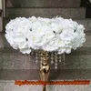 Dekorative Blumen 10pcs/Los Hochzeitstisch Künstliche Rosenblumblumen Wand Hintergrunddekoration Herzstück Ball Tongfeng