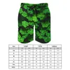 Herrshorts St Patrick's Day Board Summer Happy Paddys Shamrocks Running Beach Men bekväm vintage design badstammar