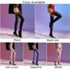 Women Socks Female Hosiery Stockings With Garter Belt Comfortable Crotchless Elastic Hollow Out Lace Nightwear