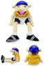 Puppets 60cm Grand Jeffy Hand Plux en peluche Figure Figure Kids Gift Educational Fund Party Props Christmas Doll Toys Puppet 230817