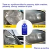 Care Products Car Kit 30Ml Headlight Repair Tool Restoration Oxidation Rearview Glass Liquid Polish Headlamp Polishing Anti-Scratch Dhtwv