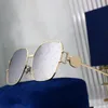 Top rétro surdimensionné carré lunettes de soleil polarisées pour femmes hommes Vintage nuances UV400 classique grandes lunettes de soleil en métal créateur de mode lettre de luxe femmes