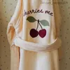 Ręczniki szaty kwiat dziewczyny sukienka ks marka szlafrok stupień kąpielowy z kapturem ręcznik dla dzieci odzież dziecięca chłopiec piżamowy Kimono Nowy plecak Z230819