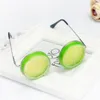 Güneş Gözlüğü Çerçeveleri 2 Çift Yaratıcı Parti Gözlükler Limon Şeklinde Komik Gözlükler Düğün Pogerya Propları gözlük