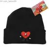 Beanie/Skull Caps Beanies Bad Bunny Beanie Hat Ski Sticked Hats Unisex Cartoon Embroidery Cap Z230819