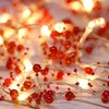 Other Event Party Supplies Christmas Pearl String Lights Battery Operated Lamps with 2 Modes Fairy Light For Wedding Decor 230818