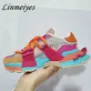 Dress Shoes Mixed Colors Casual Sneakers Women Comfort Cotton Fabric Flat Run Shoes Men Leisured Shoes Outdoors Fashion Walk Shoes Unisex J230818