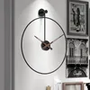 Orologi da parete orologio grande orologio minimalista orologio decorativo muto moderno design per la casa decorazione del salotto artigianato