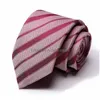 Coules de cou Men Tie Tie classique Couleur solide Stripe Fleur florale 7,5 cm