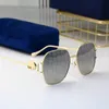 Top Retro Übergroße Quadratische Polarisierte Sonnenbrille für Frauen Männer Vintage Shades UV400 Klassische Große Metall Sonnenbrille Modedesigner Luxus Brief Damen