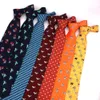 Cravates Aniaml Imprimer Pour Hommes Wome Printted Cravate Classique Casaual Mens Cartoon Mode 9 CM Largeur Cravate De Mariage 230818
