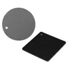 Table Mats Heat Resistant Mat Silicone Thickened Insulation Pad Durable Placemats For Restaurant Kitchen El