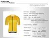 Giacche da corsa in stock fualrny pro cicling jersey uomini aero in bicicletta leggera leggera MTB senza soluzione di continuità