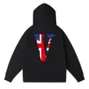 Vlone New Men's Sweetshirts Classic Casual Hoodie Trend for Men and Women O-Gobes Capuz de Molho comprido Pullover de algodão simples DM VL141