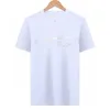 Balta Desinger Giyim Erkek Gömlek 100 Pamuk Üst Tshirtler Sıradan Göğüs Mektubu Desen Baskı Lüks Kısa Kollu Nefes Bitir