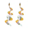 Dangle Earrings Chic Fashion Women Acrylic Drop Geometric Jewelry Gift Individual Package N-kind Shooting Special