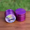 50 mm 4 delen tabakslijsten roken Accessoires CNC Tanden filter net droge kruid wegwerpschepen shisha vape pen bong kruid grinders