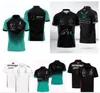 Polo de course F1, nouvelle chemise d'été à manches courtes avec revers personnalisé