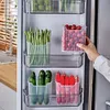 Бутылки банки холодильник Food Fresh Herse Box холодильник боковой дверь фруктовые овощные специи контейнер кухонный организатор коробки 230817