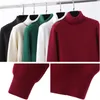 Frauenpullover Gigogou M-XL Dicker warmes Fell Winterpullover Frauen Rollkragenpullover Langarmpullover Top weicher weiblicher Jumper Herbst-Strickwege