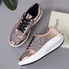 Kledingschoenen platform sneaker casual gevulkaniseerd bling dames trainers mand femme chunky wandelen 230816