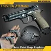 Nowością Pozycje 92F Browning Desert Eagle Pistol Pistolet Miniaturowy model Craft Pendant Dift Toys R230818