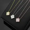 12 Mix styles Women Luxury Designer Necklace Single Diamond Flower Pendant Top Quality Brass Necklace Wholesale