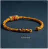 Link Bracelets Zodiac è un braccialetto token tessuto a mano Tiger per uomini e donne con corda rossa gioielli amanti