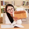 Plush Dolls Miaoowa 1pc 25cm Simulation Bread Toast Plush Tissue Box Stuffed Cotton Funny Toothpaste Creative Home Decor Girl Birthday Gift 230817