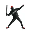 Objets décoratifs Figurines Résine Banksy Sculpture Baseball Statue Home Decor Accessoires Indoor Collection Figurine Crafts 230817