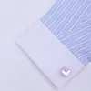 Boutons de manchette KFLK Bijoux Boutons de manchette pince à cravate Épingle à cravate de haute qualité pour hommes Pinces à cravate en cristal rose boutons de manchette pince à cravate invités 230818