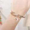 Bangle Ancient Imitation Jade Retro Exquisite Korean Style Bracelet Women Fashion Jewelry Love Between Fairy And Devil