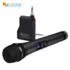 Microfoons Fifine UHF 20 kanalen Handheld dynamische microfoon draadloos microfoonsysteem voor karaokehuisfeesten over het mixer PA -systeem enz. HKD230818