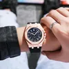 Armbanduhr Männer mechanische Uhr Luxusgummi -Gummi automatisch 2023
