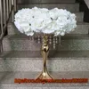 Dekorative Blumen 10pcs/Los Hochzeitstisch Künstliche Rosenblumblumen Wand Hintergrunddekoration Herzstück Ball Tongfeng