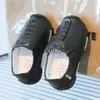 Sneakers Kids Leather Casual Shoe Soft Children Rubber Loafers Breathable Boy Girl Designer Shoe J230818