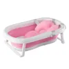 Bathing Tubs Seats Newborn Baby Folding Bath Tub Baby Shampoo Tub Bath Body Washing Portable Foldable Children Safe Kids Bathtub R230818