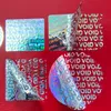 1000pcs Hologram Security Seal Tamper Étiquette évidente Vide laissé si retirer la preuve de suppression