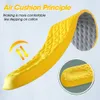 Shoe Parts Accessories Latex Memory Foam Insoles for Women Men Soft Foot Support Pads Breathable Orthopedic Sport Insole Feet Care Insert Cushion 230817