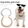 Obroże dla psów wykwintny naszyjnik wygodna luksusowa metalowa biżuteria dla dużych psów akcesoria na żądanie przyciągające wzrok modne modne