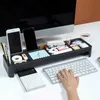 Estuches para lápices Organizador de escritorio Mesa Almacenamiento de escritorio Soporte para teléfono multifunción Teclado Cajón Oficina Hogar Papelería Accesorios 230818