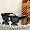 Okulary przeciwsłoneczne dla kobiet ręcznie robione Thierry Lasry Fox Luxury Quality Quality Classes Sacoche Designer Sunglasses Minimalistyczne oryginalne oryginał 300D 300D