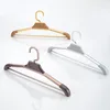 Hangers 5 stks verbreden kleding voor zware jas kleding anti-slip hangende slaapkamer garderobe organisator rek aluminium legering opslag